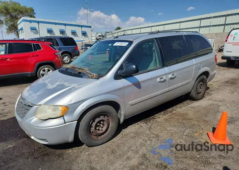 2005 Chrysler Town & Country Lx из США, поврежденный, VIN 2C4GP44R75R385306